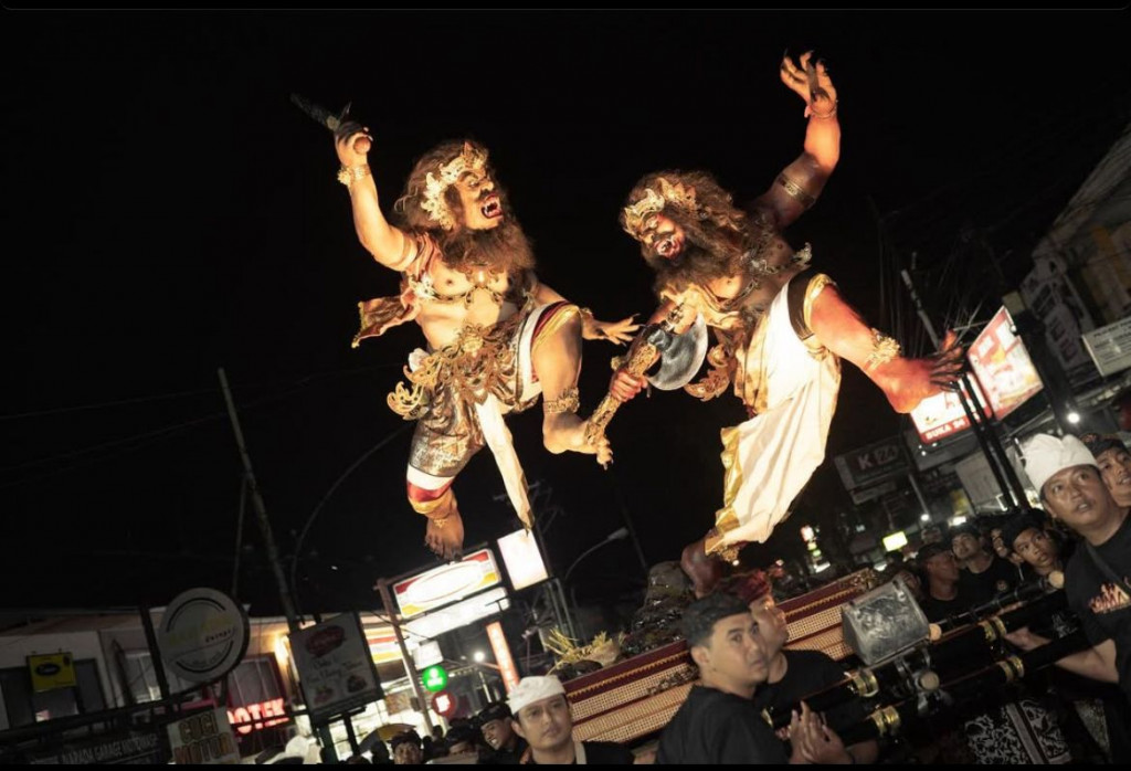 Banjar Campuan Asri Kangin Meraih Juara 1 Pada Parade Ogoh-Ogoh Dalung Permai Tahun Baru Caka 1947